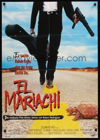 1s229 EL MARIACHI German '93 first movie written & directed by Robert Rodriguez!