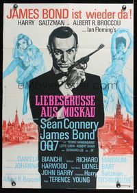 1s237 FROM RUSSIA WITH LOVE German R68 Sean Connery is Ian Fleming's James Bond 007!