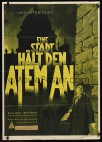 1s310 SEVEN DAYS TO NOON German '51 Atom Bomb, Boulting Brothers thriller with-a-difference!