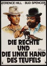 1s331 THEY CALL ME TRINITY German R75 Renato Casaro art of Terence Hill & Bud Spencer!