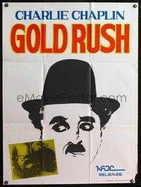 1s082 GOLD RUSH Indian R70s Charlie Chaplin classic, cool different artwork!
