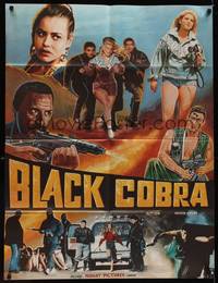 1s053 BLACK COBRA Pakistani '87 Cobra nero, Fred Williamson, sexy girls!