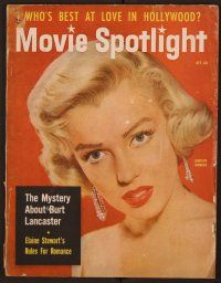 1t102 MOVIE SPOTLIGHT magazine Oct 1954 Marilyn Monroe in There's No Business Like Show Business!