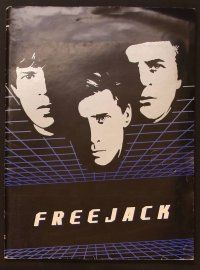 1t217 FREEJACK presskit '91 Emilio Estevez, Mick Jagger, Anthony Hopkins, cool image!