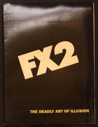 1t213 F/X2 presskit '91 Brian Dennehy, Bryan Brown, the deadly art of illusion!