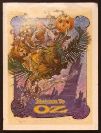 1t255 RETURN TO OZ presskit '85 Walt Disney, Fairuza Balk as Dorothy, Drew Struzan art!