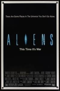 1v040 ALIENS 1sh '86 James Cameron, there are some places in the universe you don't go alone!