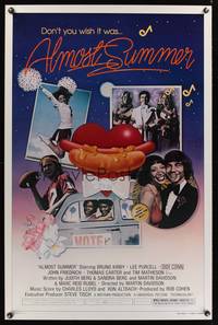 1v041 ALMOST SUMMER style C 1sh '78 Bruno Kirby, Lee Purcell, high school cheerleader sex!