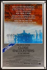 1v154 CLOSE ENCOUNTERS OF THE THIRD KIND S.E. advance 1sh '80 Steven Spielberg, new scenes!