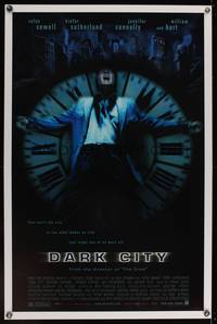 1v184 DARK CITY DS 1sh '97 Rufus Sewell, Kiefer Sutherland, Jennifer Connelly, William Hurt
