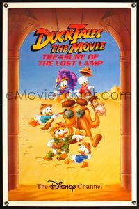 1v214 DUCKTALES: THE MOVIE 1sh '90 Walt Disney, Scrooge McDuck, Huey, Duey, & Louie!
