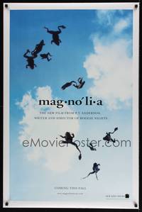 1v370 MAGNOLIA teaser DS 1sh '99 Tom Cruise, Julianne Moore, John C. Reilly, Philip Seymour Hoffman