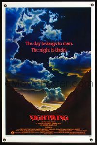 1v397 NIGHTWING 1sh '79 Nick Mancuso, David Warner, Kathryn Harrold, killer bats, sexy horror!