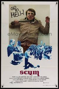 1v471 SCUM 1sh '80 directed by Alan Clarke, Ray Winstone, Mick Ford, Julian Firth