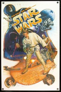 1v008 STAR WARS THE FIRST TEN YEARS Kilian 1sh '87 signed & numbered by Drew Struzan, 1954/3000!