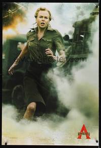 1w067 AUSTRALIA style B teaser DS 1sh '08 Baz Luhrmann directed, pretty Nicole Kidman on the run!