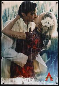 1w068 AUSTRALIA style C teaser DS 1sh '08 Hugh Jackman & Nicole Kidman kissing in the rain!
