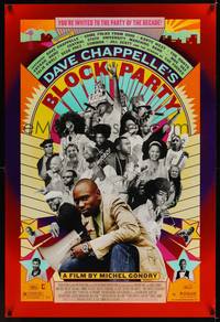 1w184 DAVE CHAPPELLE'S BLOCK PARTY DS 1sh '05 Kanye West, Mos Def, Talib Kweli!
