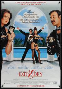 1w216 EXIT TO EDEN advance DS 1sh '94 Rosie O'Donnell & Dan Aykroyd investigate S&M island!