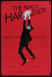 1w225 FILMS OF HAROLD LLOYD 1sh '00s classic image of Harold Lloyd from Safety Last!