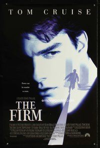 1w228 FIRM DS int'l 1sh '93 Tom Cruise, directed by Sydney Pollack, power can be murder to resist!