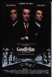 1w253 GOODFELLAS int'l 1sh '90 Robert De Niro, Joe Pesci, Ray Liotta, Martin Scorsese classic!