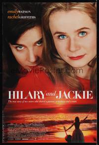 1w271 HILARY & JACKIE 1sh '99 Emily Watson, Rachel Griffiths!