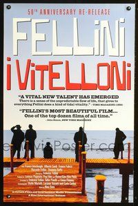 1w296 I VITELLONI 1sh R03 Federico Fellini's The Young & The Passionate, different image!