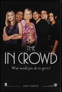 1w310 IN CROWD teaser DS 1sh '00 Susan Ward, Lori Heuring, Matthew Settle, Nathan Bexton