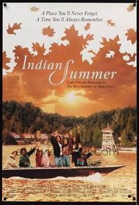 1w331 INDIAN SUMMER int'l DS 1sh '93 Diane Lane, Alan Arkin, Bill Paxton, Kevin Pollak