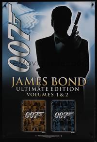 1w387 JAMES BOND ULTIMATE EDITION video 1sh '06 all the greats, volumes 1 & 2, cool image!
