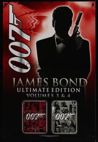 1w386 JAMES BOND ULTIMATE EDITION video 1sh '06 all the greats, Volumes 3 & 4, cool image!