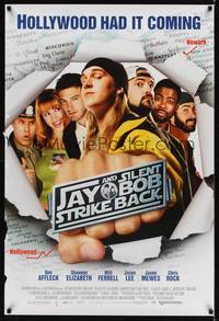 1w391 JAY & SILENT BOB STRIKE BACK DS 1sh '01 Kevin Smith directed, Jason Mewes & Ben Affleck!