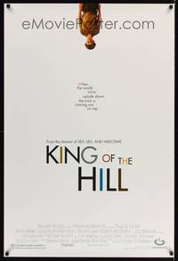 1w437 KING OF THE HILL DS 1sh '93 Steven Soderbergh directed, Jesse Bradford, Jeroen Krabbe