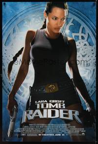 1w451 LARA CROFT TOMB RAIDER advance DS 1sh '01 sexy Angelina Jolie, from popular video game!