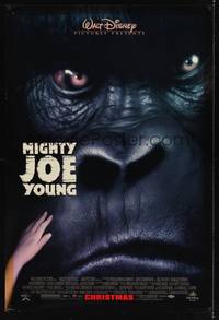 1w499 MIGHTY JOE YOUNG advance DS 1sh '98 Charlize Theron, Bill Paxton & giant ape!