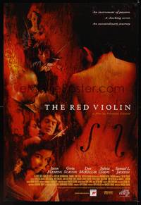 1w599 RED VIOLIN 1sh '98 Greta Scacchi, Jason Flemyng, Le Violon Rouge