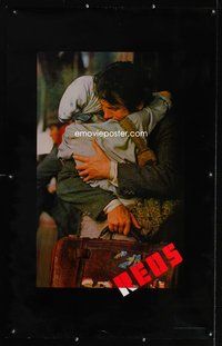 1w600 REDS 1sh '81 Warren Beatty as John Reed & Diane Keaton in Russia!