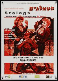 1w693 STALAGS: HOLOCAUST & PORNOGRAPHY IN ISRAEL 1sh '00s wild image of Nazis!