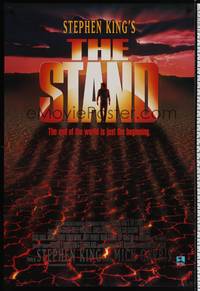 1w694 STAND video poster '94 Gary Sinise, Molly Ringwald, the end is just the beginning!