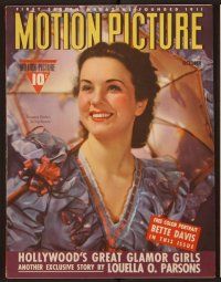 1x037 MOTION PICTURE magazine October 1940 Deanna Durbin with umbrella in Spring Parade!