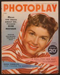 1x054 PHOTOPLAY magazine February 1956 Debbie Reynolds by Apger from The Catered Affair!