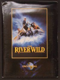 1x179 RIVER WILD presskit '94 Meryl Streep, Kevin Bacon, John C. Reilly, white water rafting!