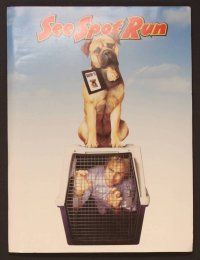 1x185 SEE SPOT RUN presskit '01 David Arquette, Michael Clarke Duncan, Bull Mastiff drug dog!