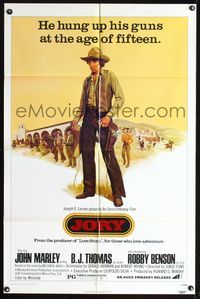 1y435 JORY 1sh '72 Robby Benson is a retired fifteen year old gunslinger!