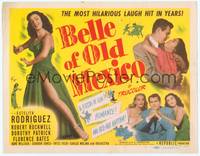 1z007 BELLE OF OLD MEXICO TC '50 full-length sexiest dancer Estelita Rodriguez!