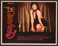 1z238 CABARET LC #7 '72 best close up of Liza Minnelli performing on stage as Sally Bowles!