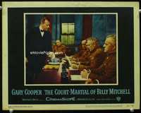 1z249 COURT-MARTIAL OF BILLY MITCHELL LC #4 '56 lawyer Ralph Bellamy argues with Charles Bickford!