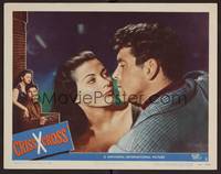 1z252 CRISS CROSS LC #2 '48 best close up of Burt Lancaster about to kiss Yvonne De Carlo!