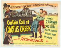 1z019 CURTAIN CALL AT CACTUS CREEK TC '50 Donald O'Connor, Gale Storm, Vincent Price!